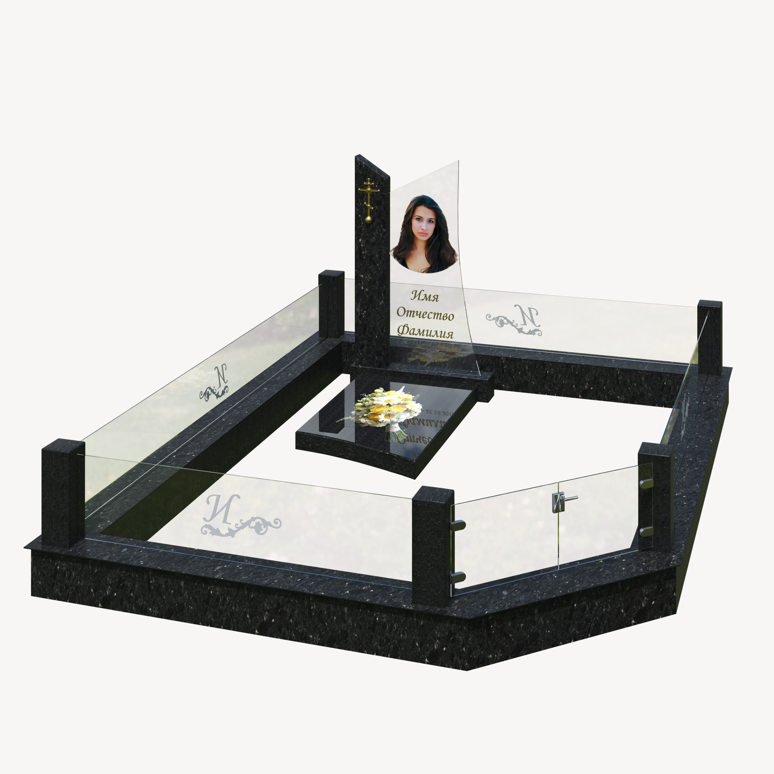 Ограждения из стекла